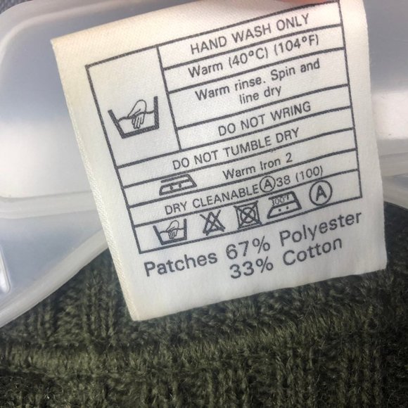 🚫Sold🚫 UK Army Military Wool Sweater Green - Picture 5 of 7